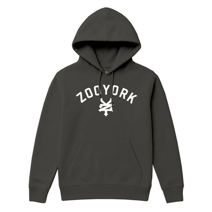 ZOO YORK STANDARD HOODIE CHARCOAL