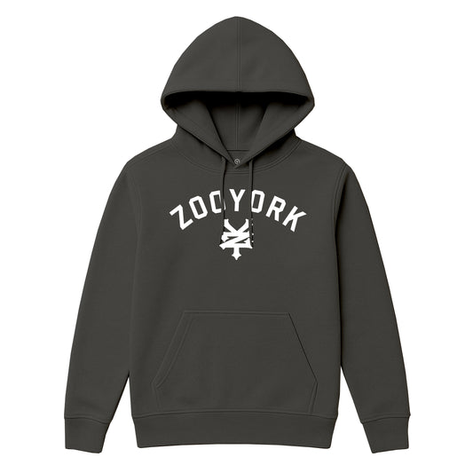 ZOO YORK STANDARD HOODIE CHARCOAL