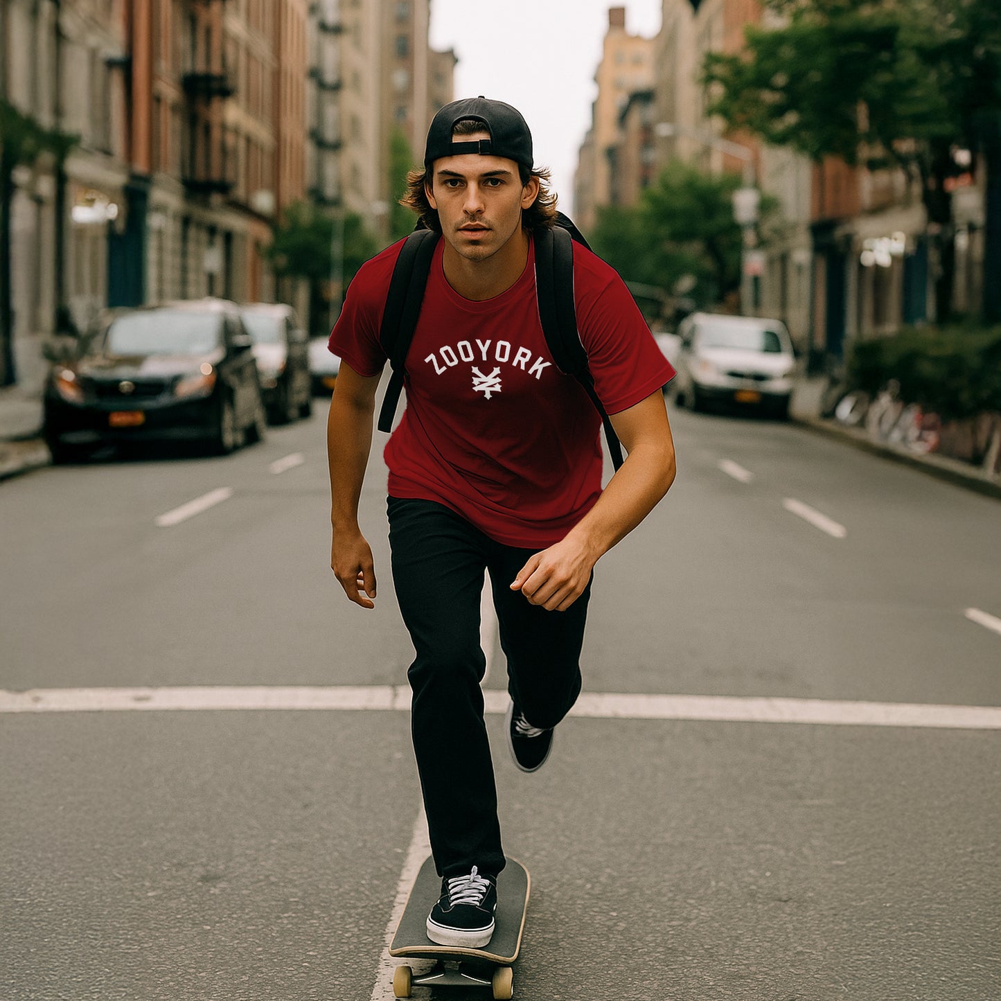 ZOO YORK STANDARD T-SHIRT RED