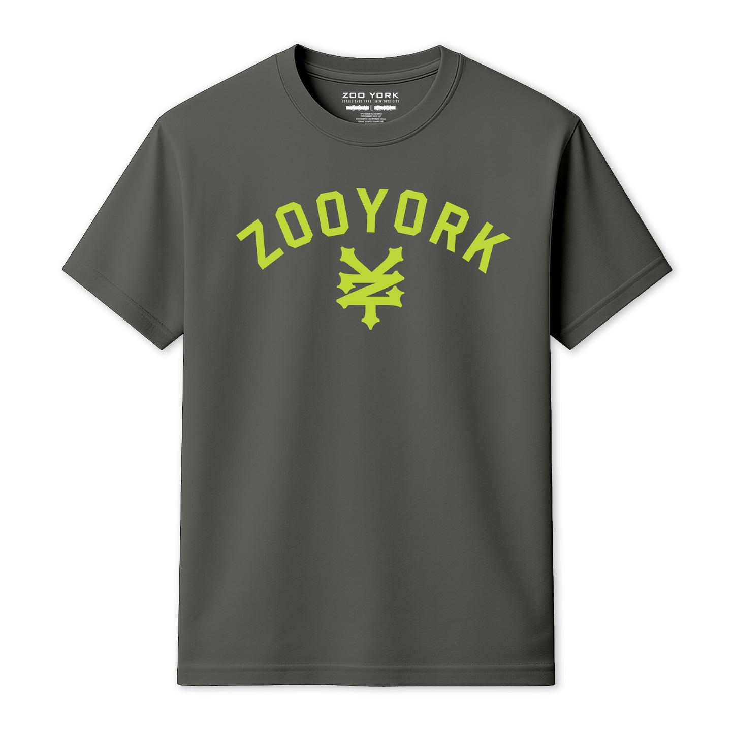 ZOO YORK STANDARD T-SHIRT LIGHT GRAPHITE