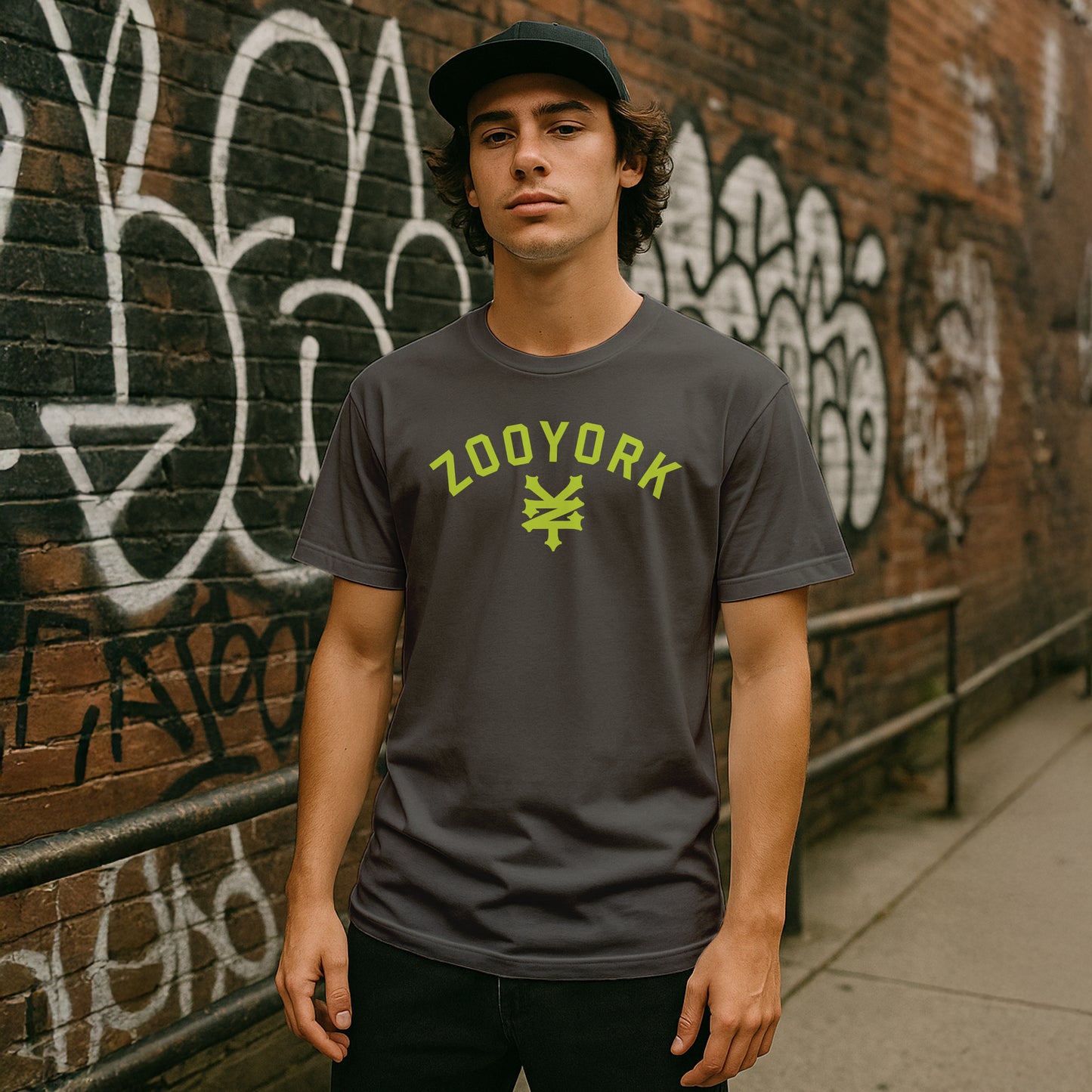ZOO YORK STANDARD T-SHIRT LIGHT GRAPHITE