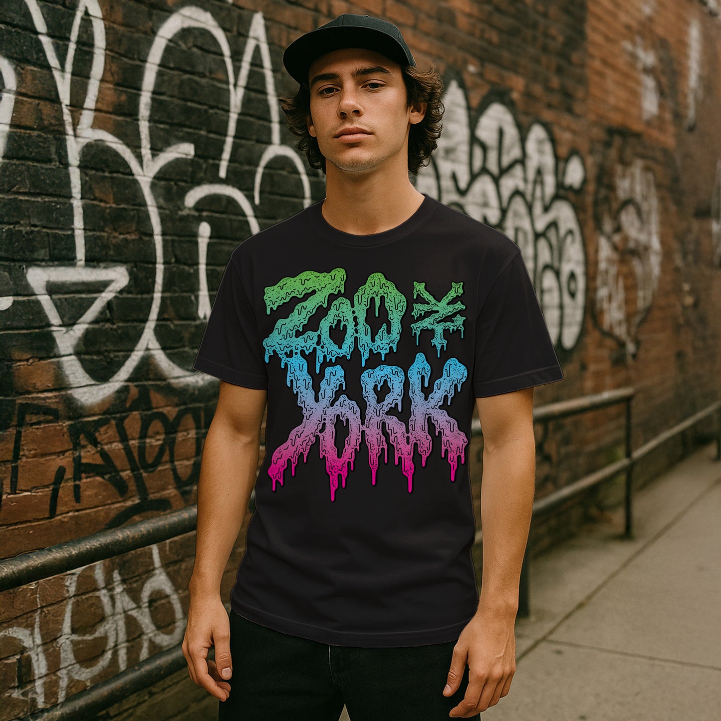 ZOO YORK SLIMER T-SHIRT BLACK