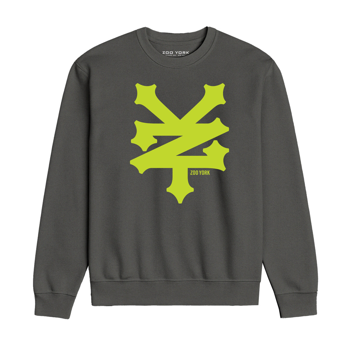 Zoo York Crackerjack Crew Sweat Charcoal