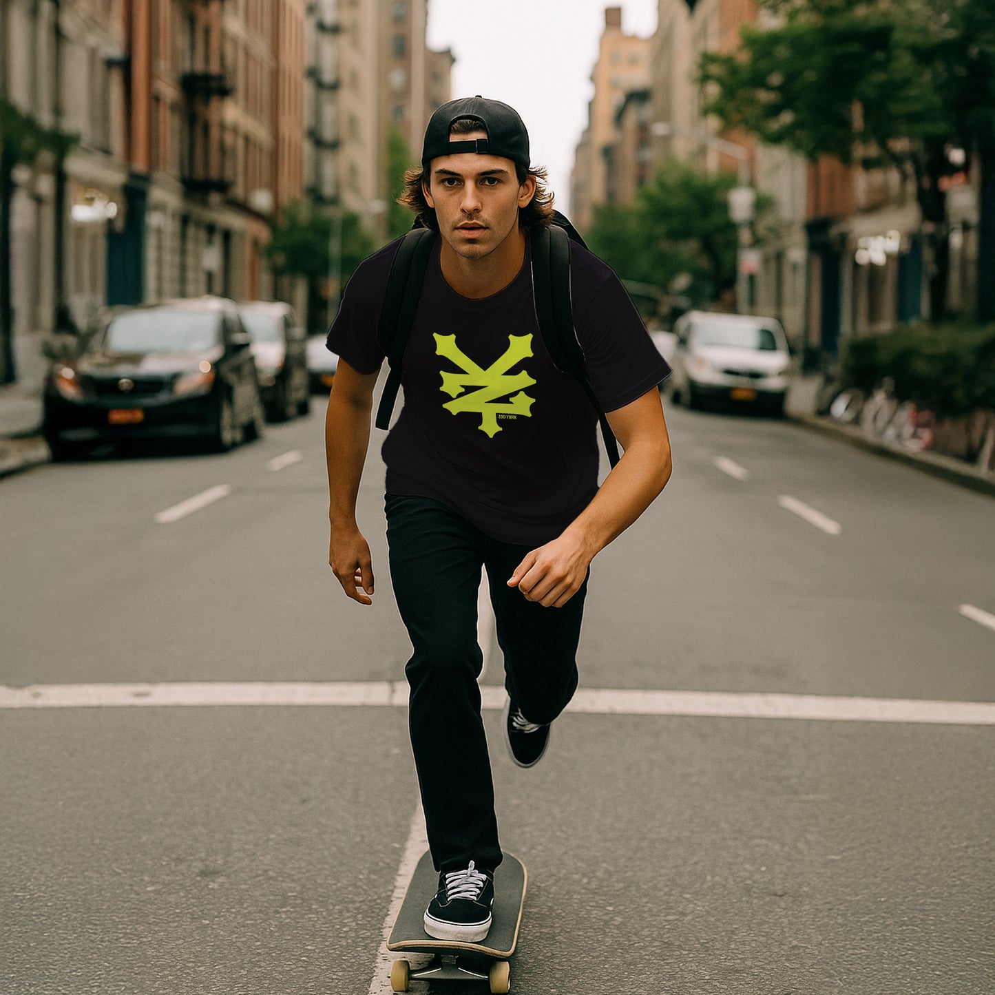 ZOO YORK CRACKERJACK T-SHIRT BLACK