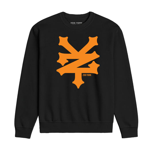 ZOO YORK CRACKERJACK CREW SWEAT BLACK