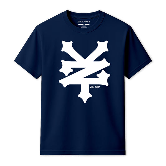 ZOO YORK CRACKERJACK T-SHIRT NAVY BLUE