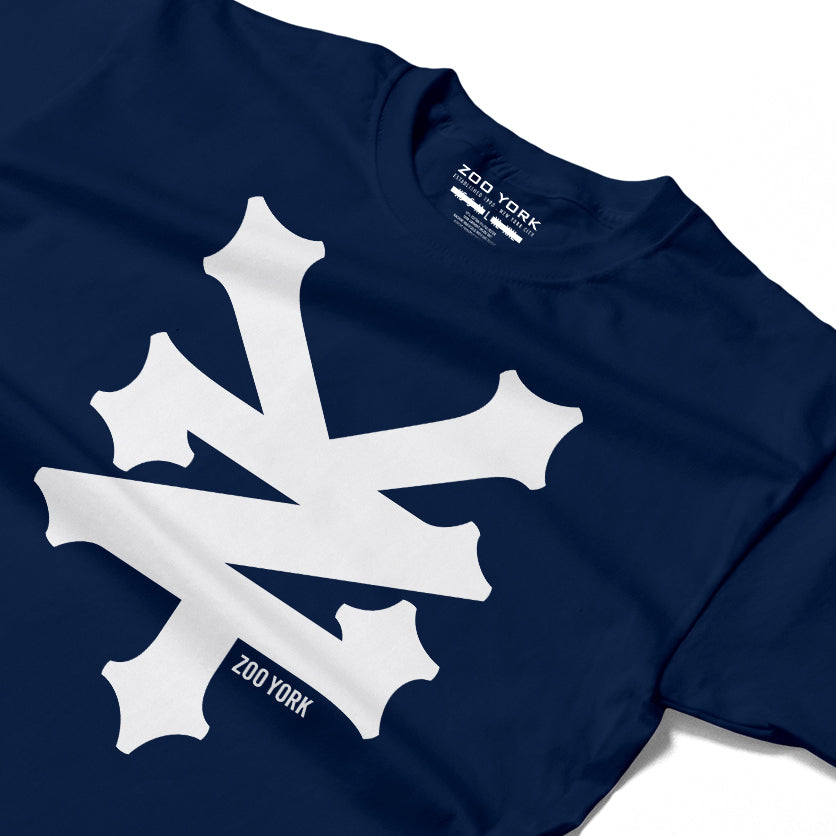 ZOO YORK CRACKERJACK T-SHIRT NAVY BLUE