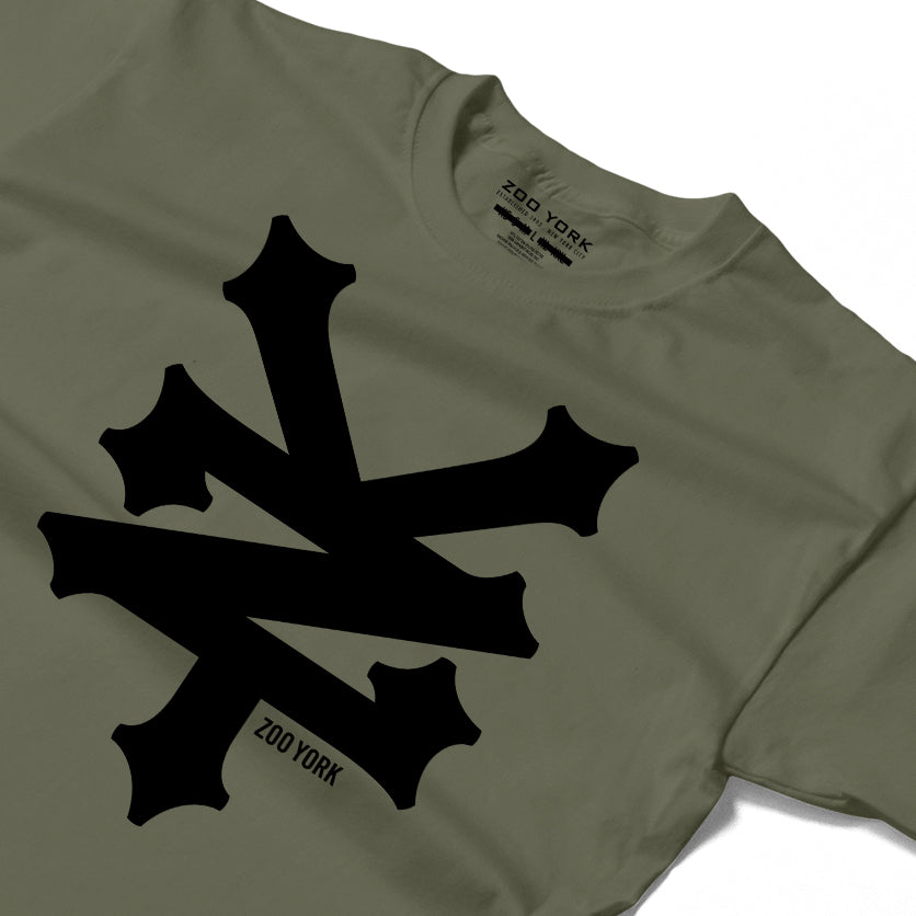ZOO YORK CRACKERJACK T-SHIRT CLASSIC OLIVE