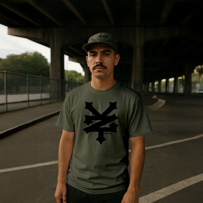 ZOO YORK CRACKERJACK T-SHIRT CLASSIC OLIVE