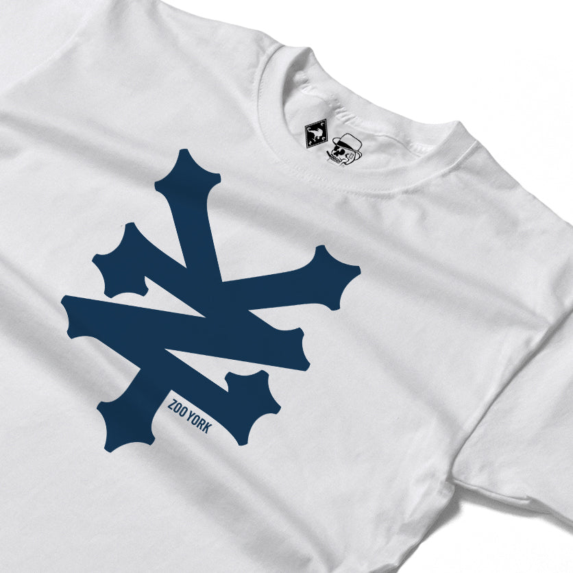 Zoo York Crackerjack Long Sleeve T-Shirt White - detail