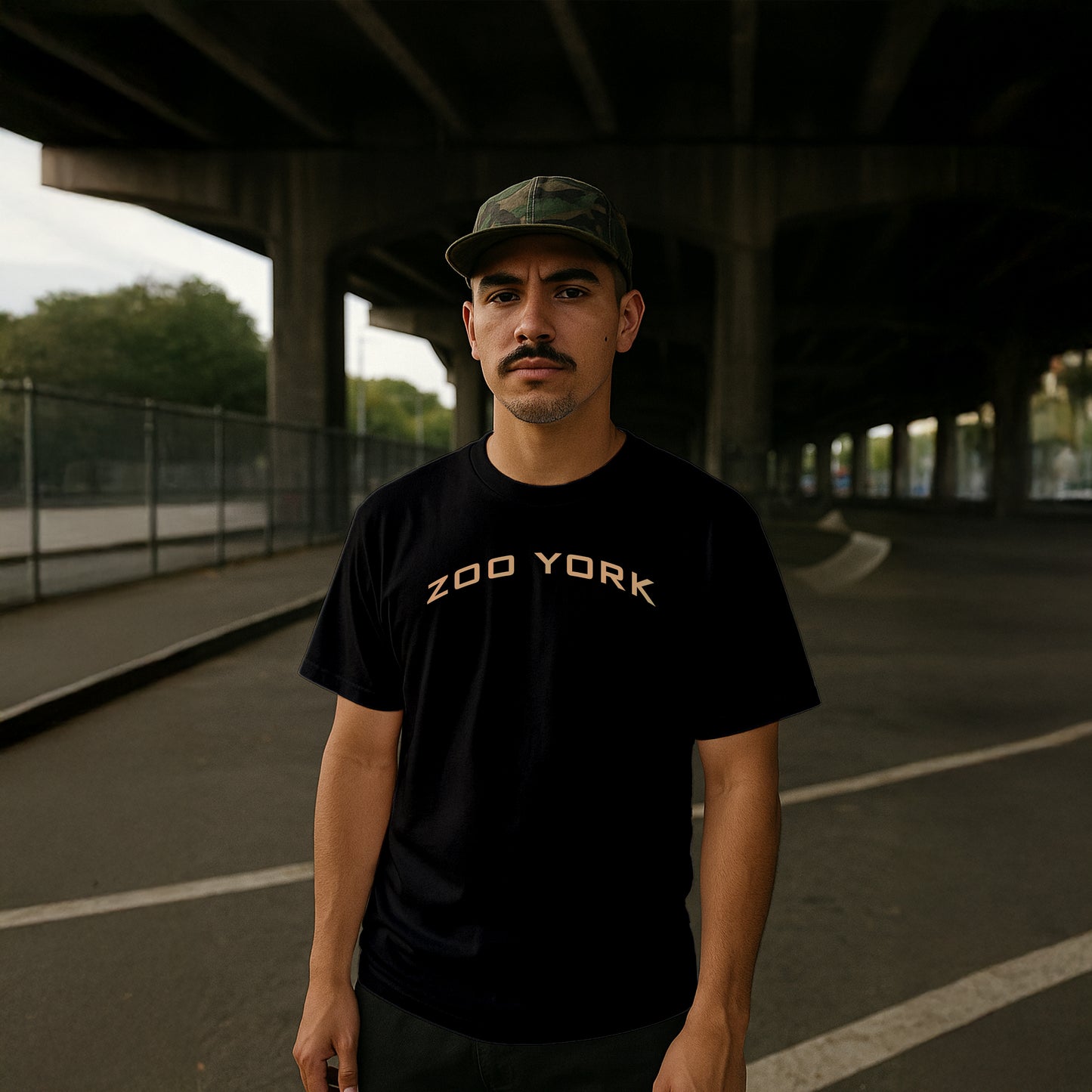 ZOO YORK Y2K ARCH T-SHIRT BLACK