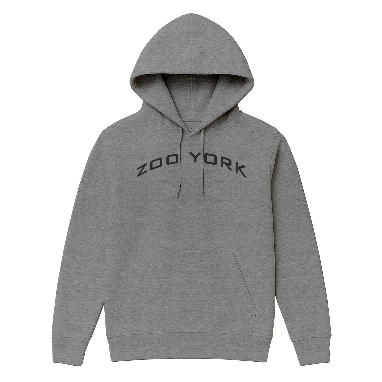 ZOO YORK Y2K ARCH HOODIE HEATHER GREY