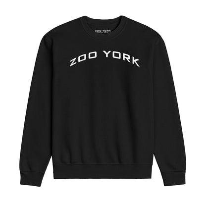 ZOO YORK Y2K ARCH CREW SWEAT BLACK