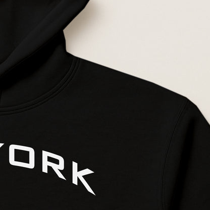 ZOO YORK Y2K ARCH HOODIE BLACK