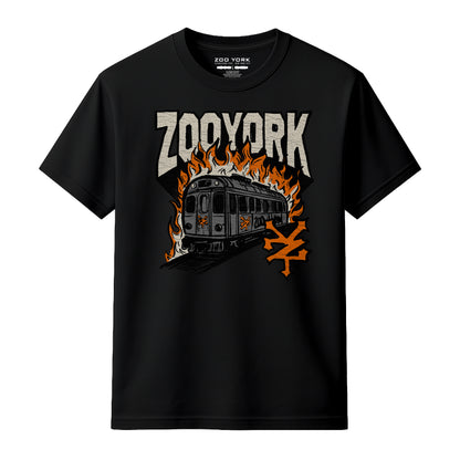 ZOO YORK RAIL BURN T-SHIRT BLACK