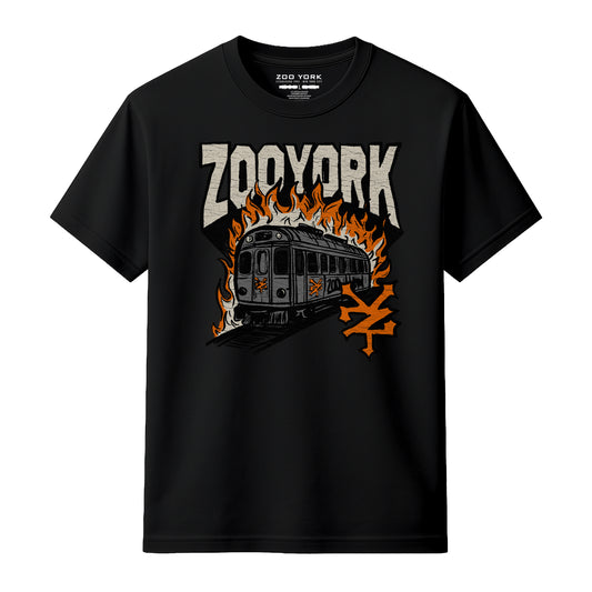 ZOO YORK RAIL BURN T-SHIRT BLACK