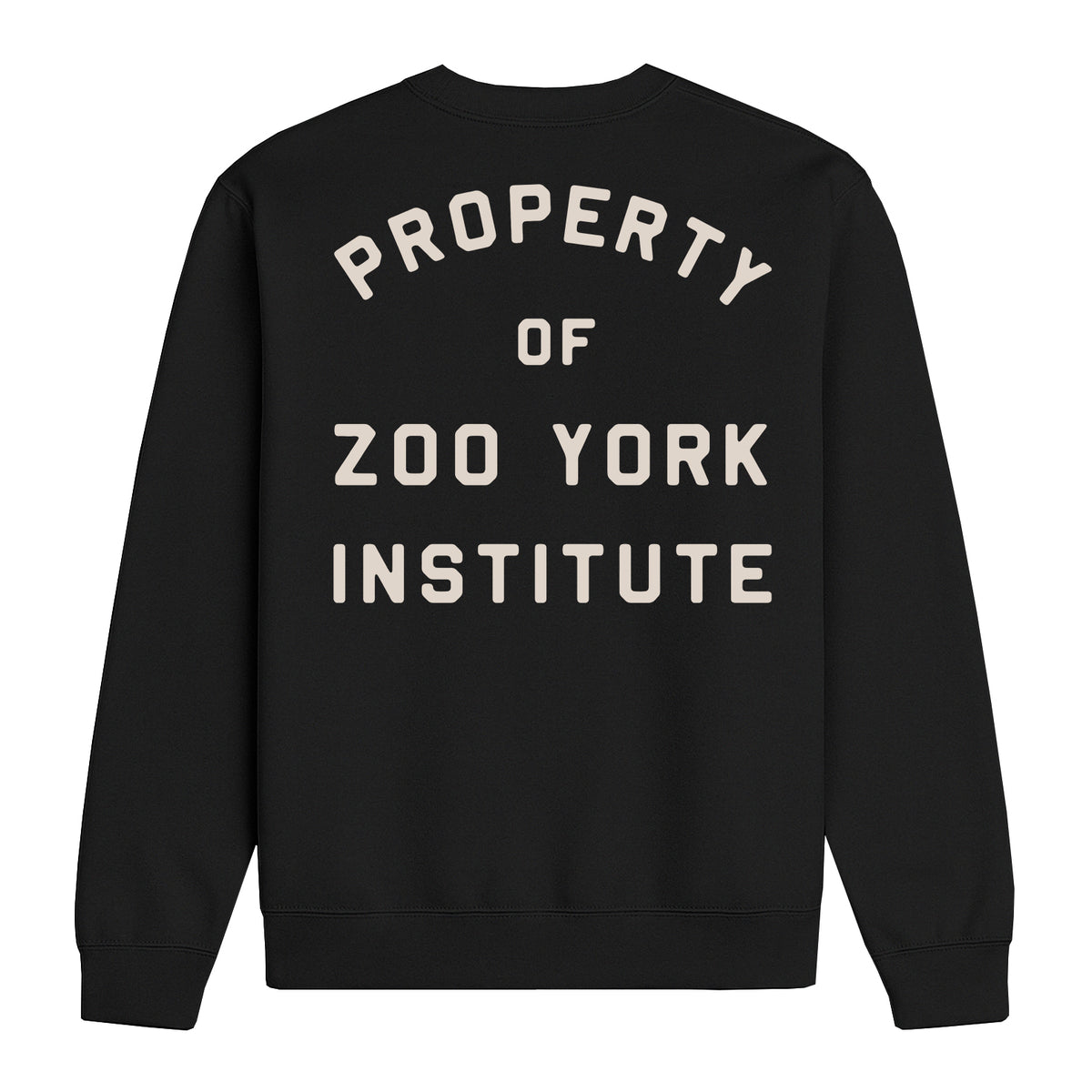 Zoo York Institute Crew Sweat Black