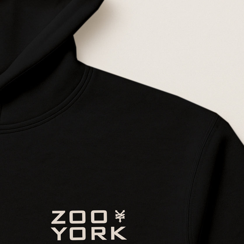 ZOO YORK INSTITUTE HOODIE BLACK
