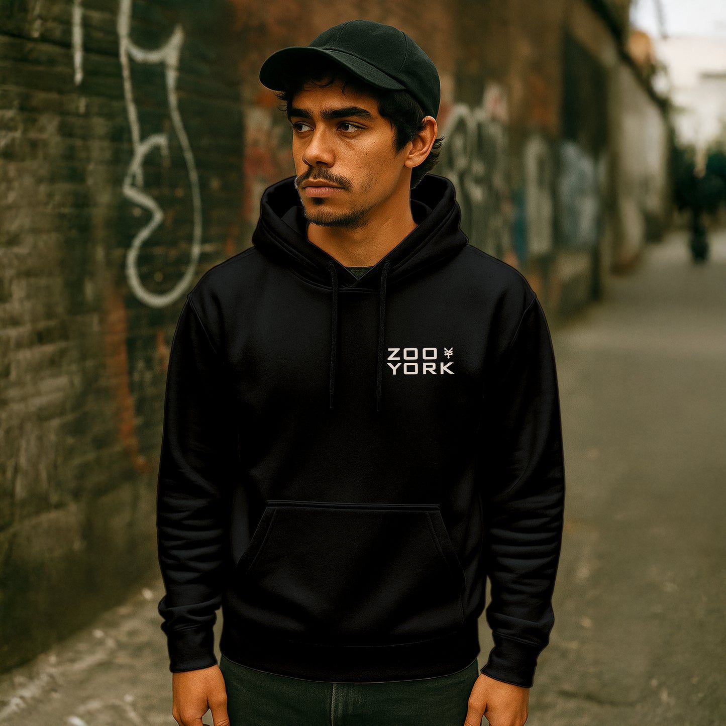 ZOO YORK INSTITUTE HOODIE BLACK