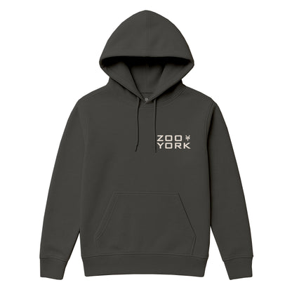 ZOO YORK INSTITUTE HOODIE CHARCOAL