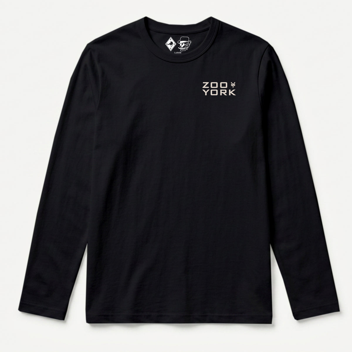 Zoo York Property Long Sleeve T-Shirt Black - front