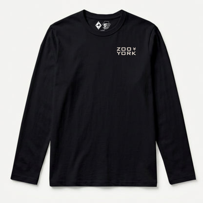 Zoo York Property Long Sleeve T-Shirt Black - front