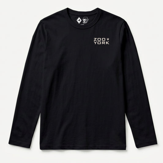Zoo York Property Long Sleeve T-Shirt Black - front