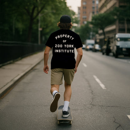 ZOO YORK PROPERTY T-SHIRT BLACK
