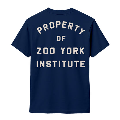 Zoo York Property T-Shirt Navy Blue - back