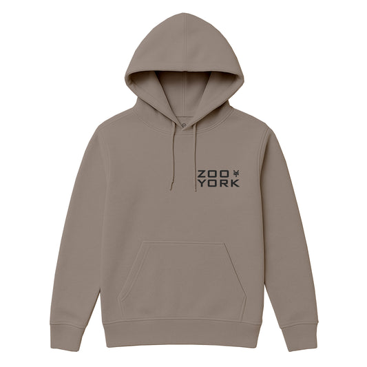 ZOO YORK INSTITUTE HOODIE STONE