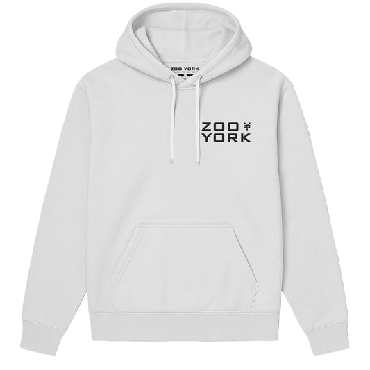 ZOO YORK INSTITUTE HOODIE LITE WHITE