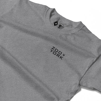 Zoo York Property Long Sleeve T-Shirt Heather Grey - detail