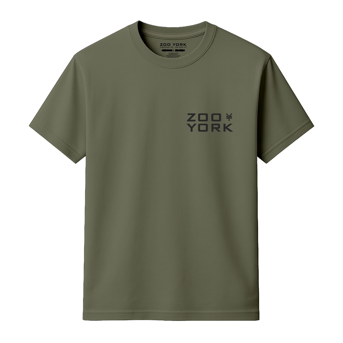 ZOO YORK PROPERTY T-SHIRT CLASSIC OLIVE