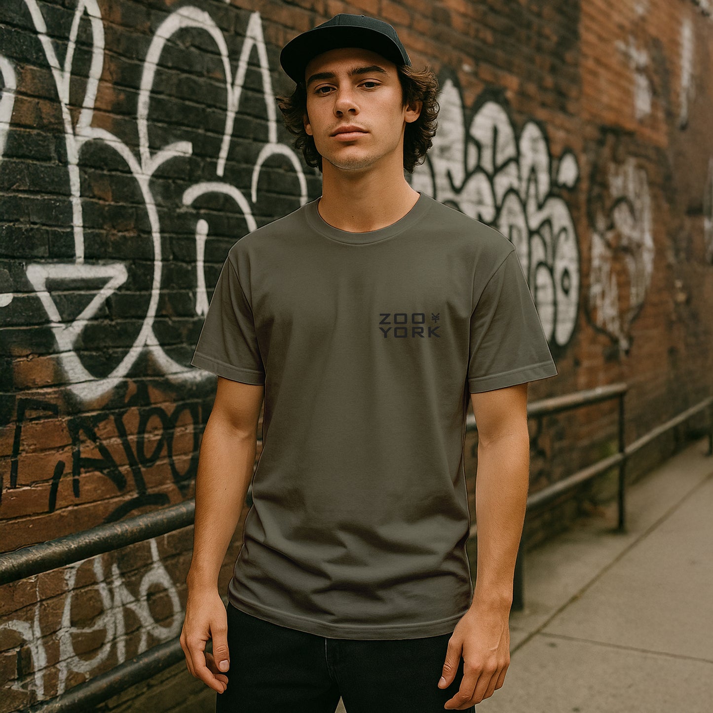 ZOO YORK PROPERTY T-SHIRT CLASSIC OLIVE