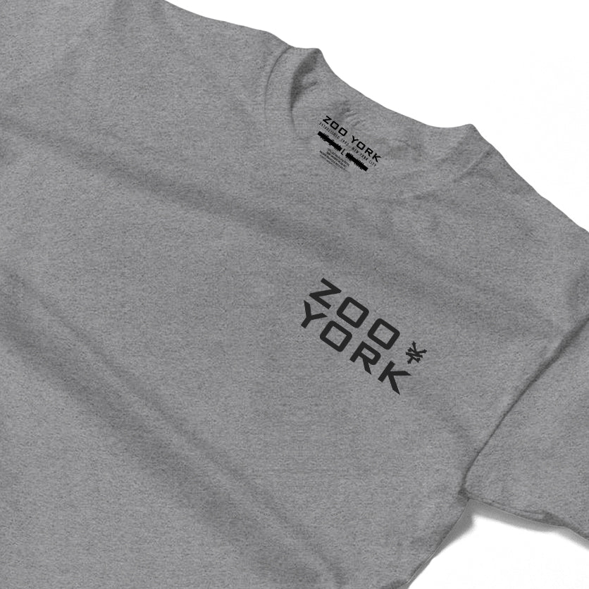 Zoo York Property T-Shirt Heather Grey - detail