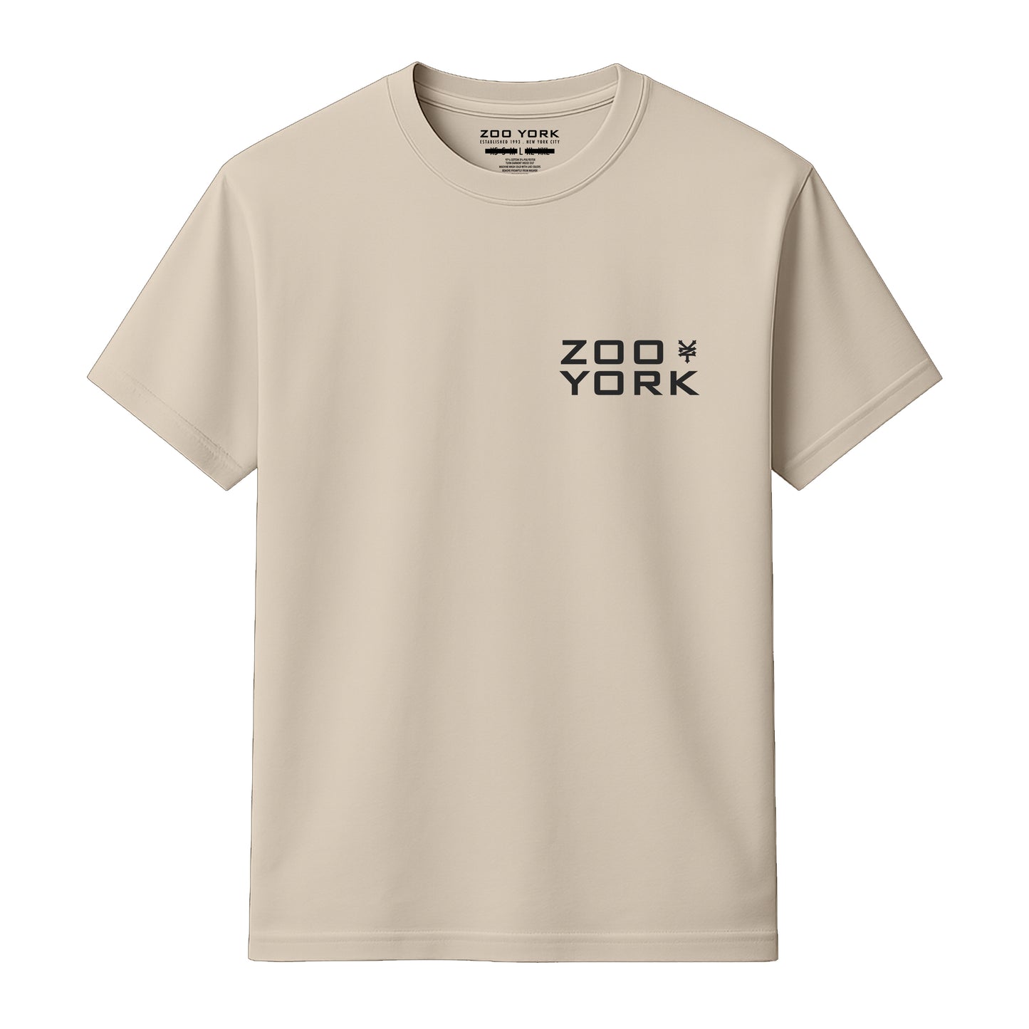ZOO YORK PROPERTY T-SHIRT NATURAL