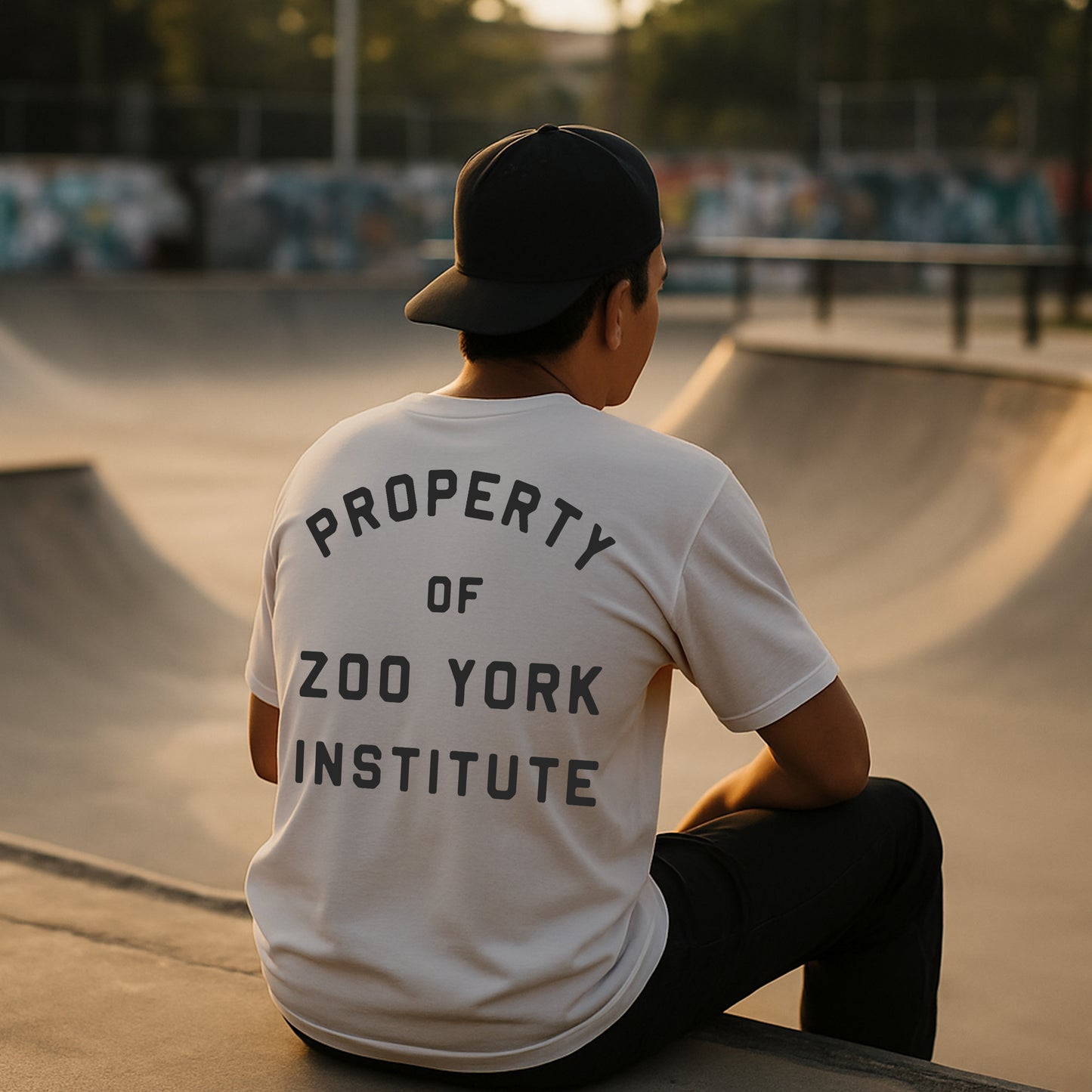 ZOO YORK PROPERTY T-SHIRT NATURAL
