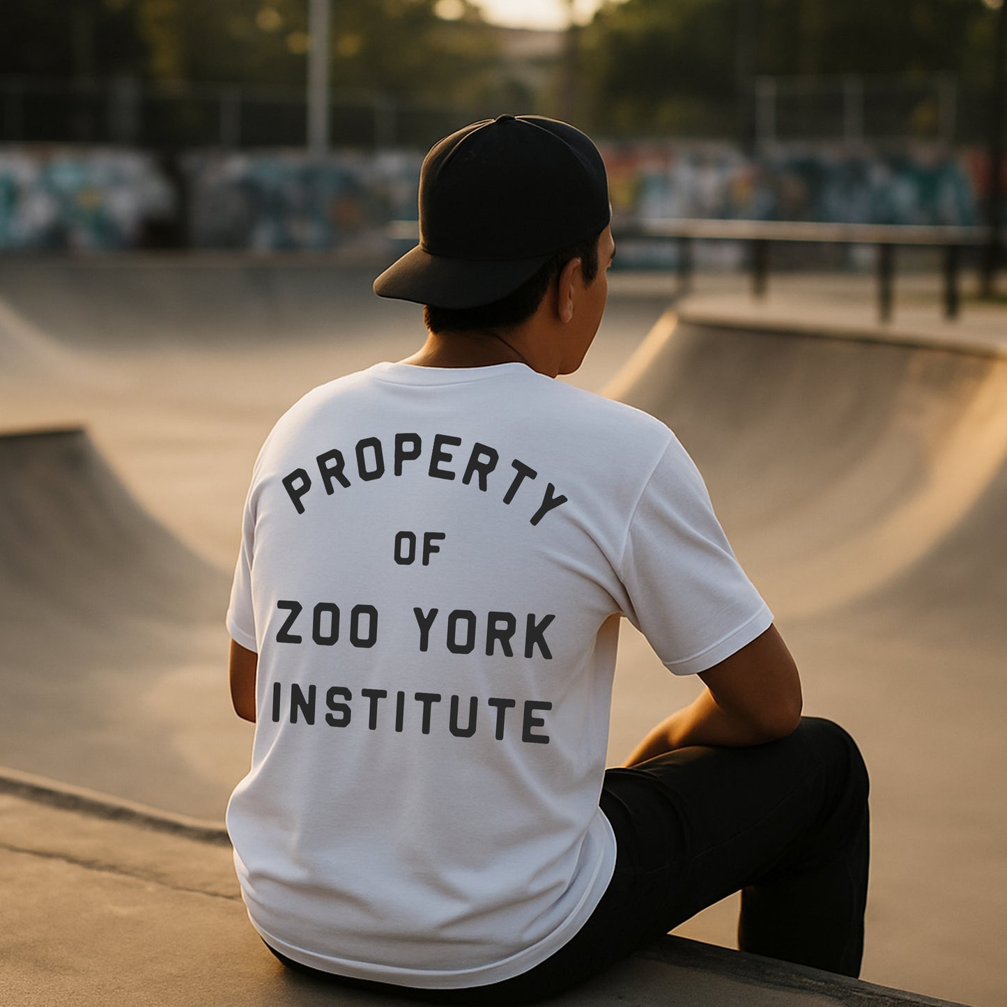 ZOO YORK PROPERTY T-SHIRT WHITE
