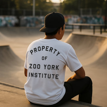 ZOO YORK PROPERTY T-SHIRT WHITE