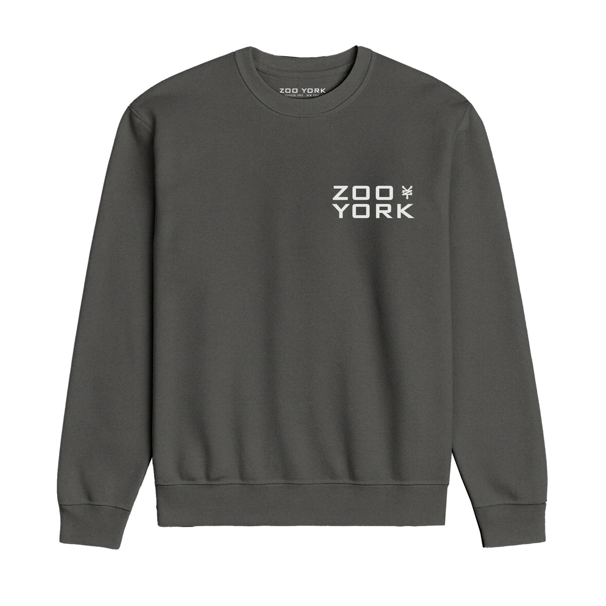 Zoo York Stencil Layers Crew Sweat Charcoal