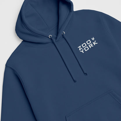 ZOO YORK STENCIL LAYERS HOODIE LITE AIRFORCE BLUE