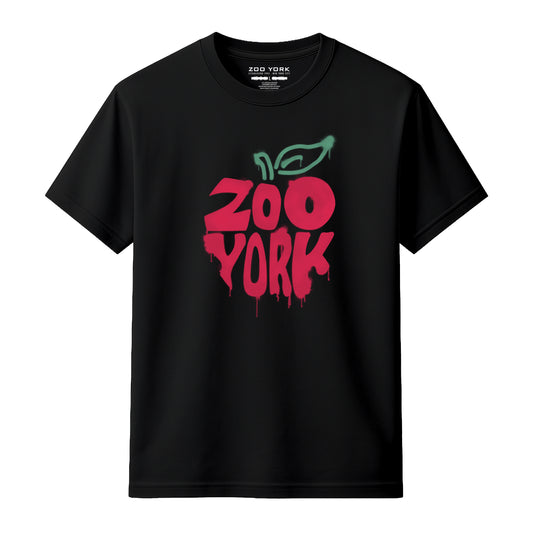 ZOO YORK APPLE SPRAY T-SHIRT BLACK
