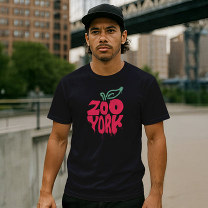ZOO YORK APPLE SPRAY T-SHIRT BLACK