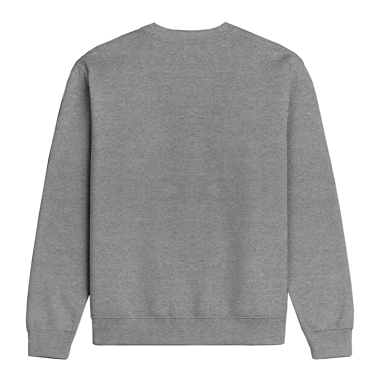ZOO YORK BIG APPLE CREW SWEAT HEATHER GREY