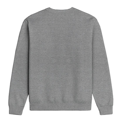 ZOO YORK BIG APPLE CREW SWEAT HEATHER GREY