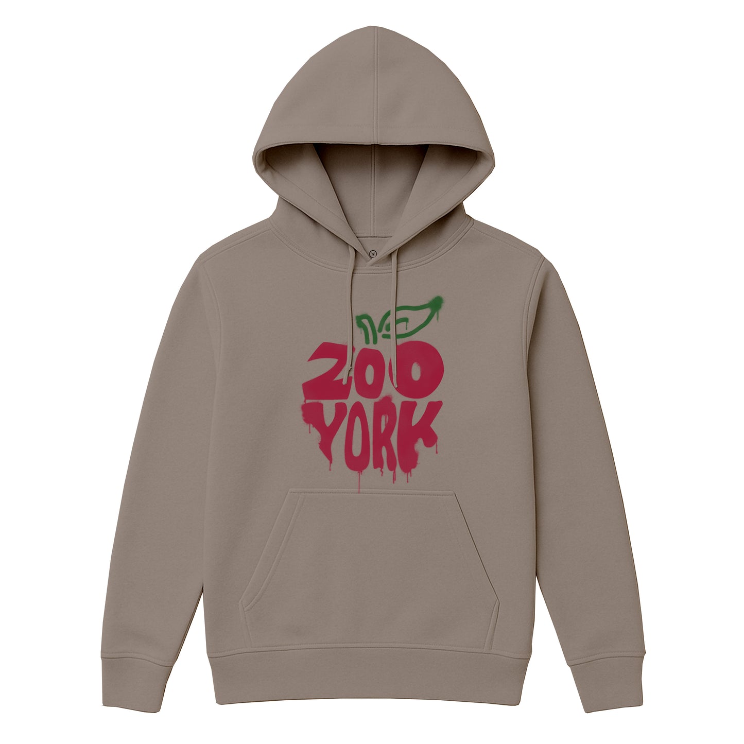 ZOO YORK BIG APPLE HOODIE STONE