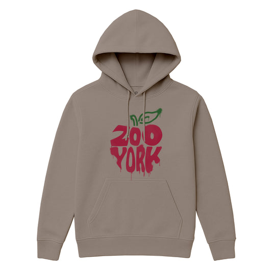 ZOO YORK BIG APPLE HOODIE STONE
