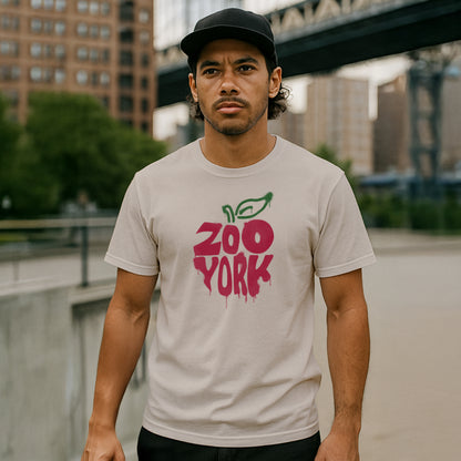 ZOO YORK APPLE SPRAY T-SHIRT NATURAL