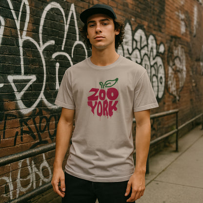 ZOO YORK APPLE SPRAY T-SHIRT NATURAL
