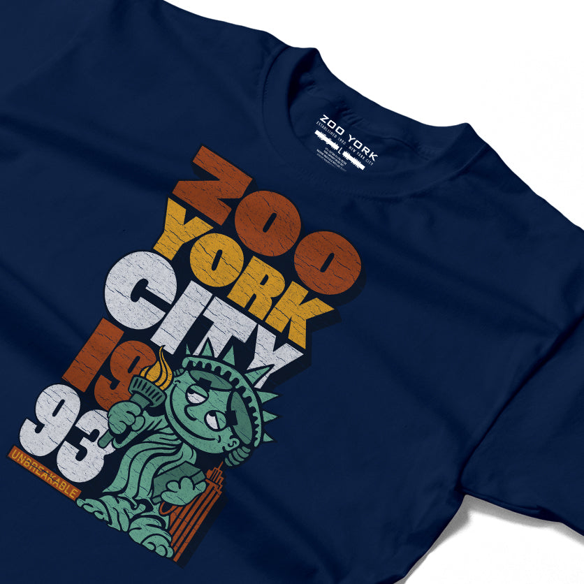 ZOO YORK LIBERTY STYLE T-SHIRT NAVY BLUE